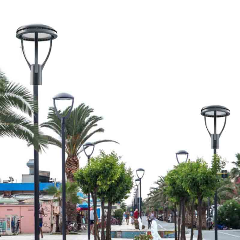 DY2107 Záhradné svietidlá Vonkajšie krajinné lampy s tromi podperami